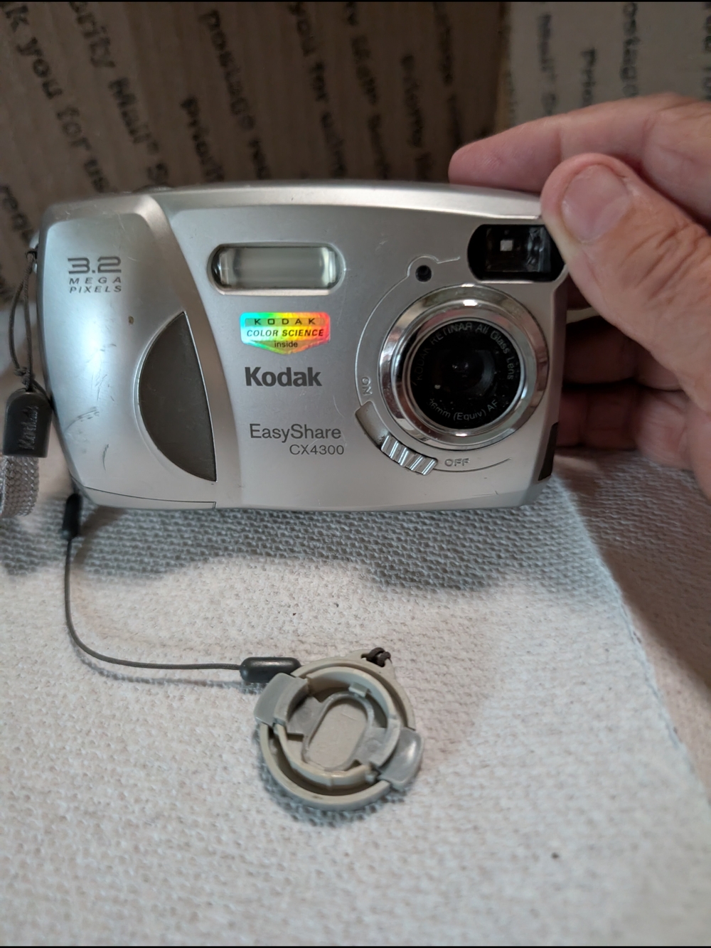 Kodak EasyShare CX4300 Silver Point-and-Shoot Digital Camera